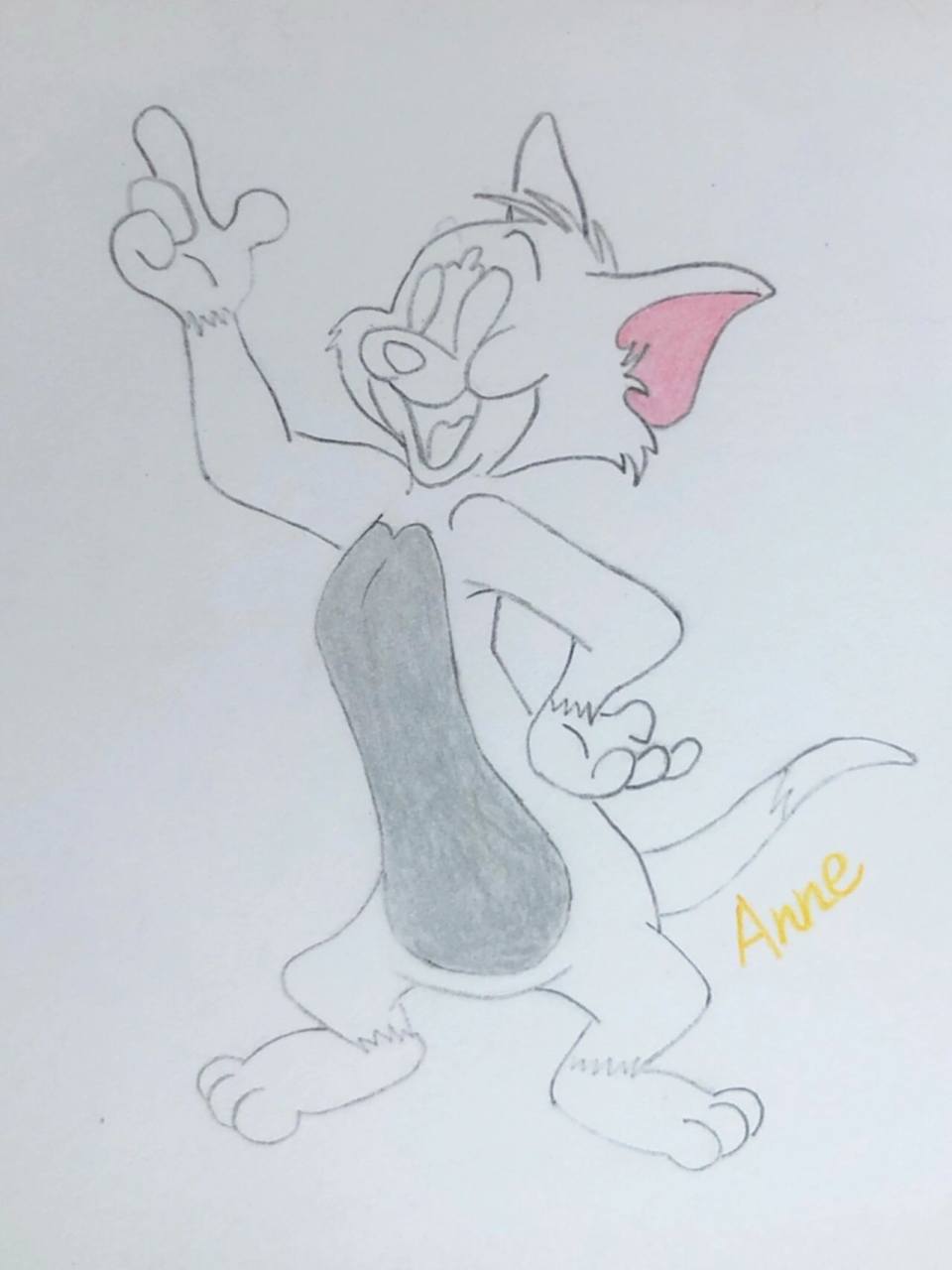 所有图片均可以临摹,不可以商用,动漫可爱入门,动画片tom汤姆猫和杰瑞