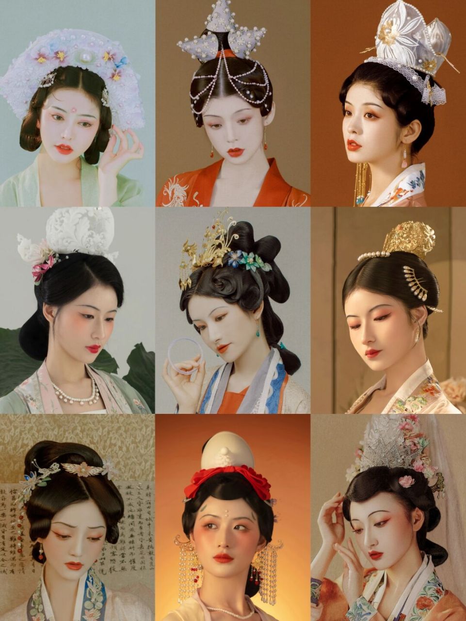 宋代妆发参考| 9款妆发你能区分南北宋吗? 04谁说宋代只能清丽素雅?