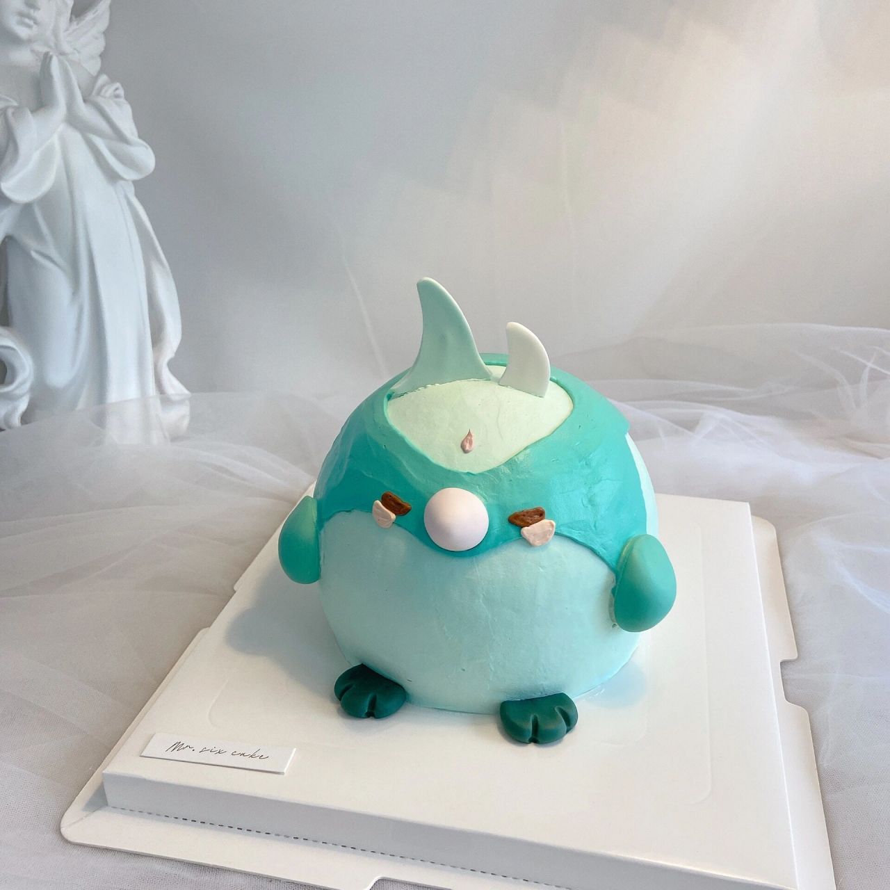 天津丨魈鸟蛋糕 六六先生定制蛋糕 纯动物奶油制作 低糖无添加  专业