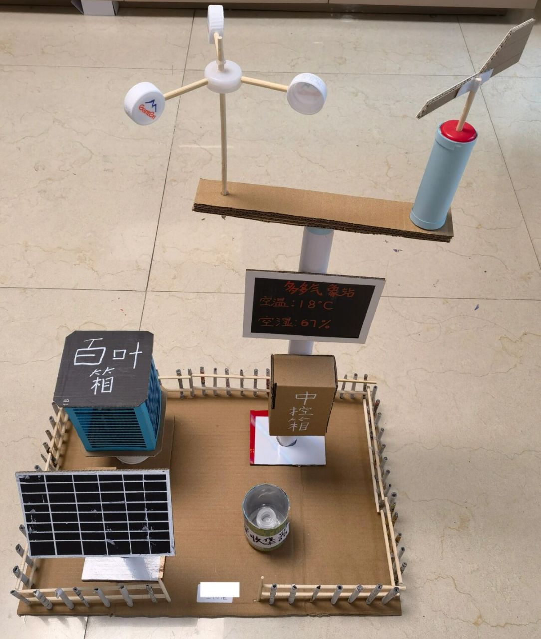 小型气象站模型