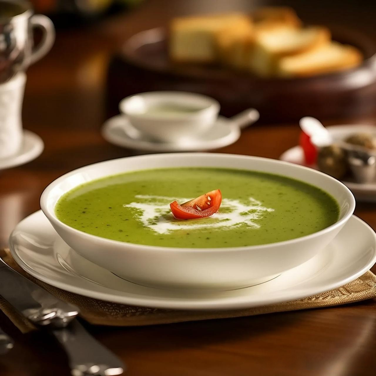 世界美食摄影|土耳其美食  艾佐格林汤 (ezogelin corba):一种用红