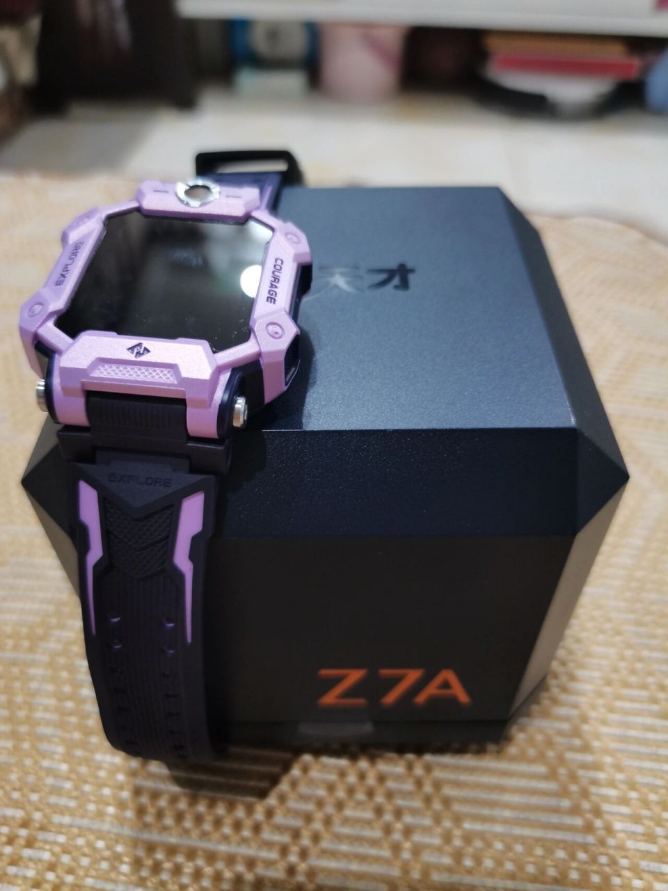 小天才z7a,在中国移动入手啦 家里本来有个华为手表,奈何女儿非要买