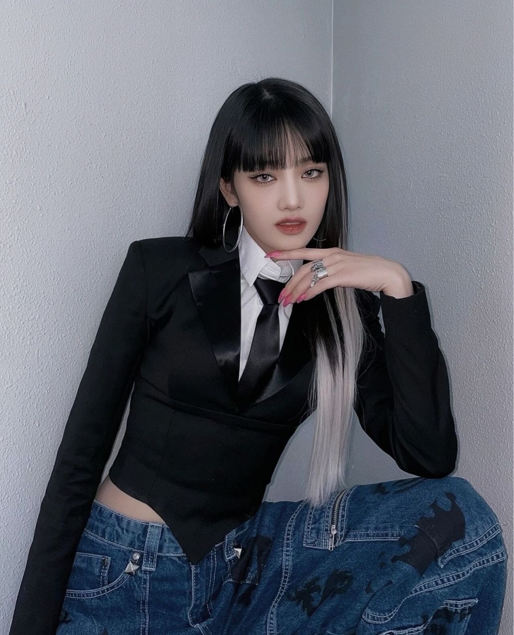 ( g ) i - dle|金米妮minnie神图✨ 浅发几张老婆的神图!!!