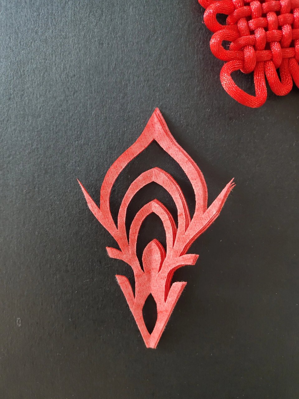 每日一剪|八折团花 八折剪纸