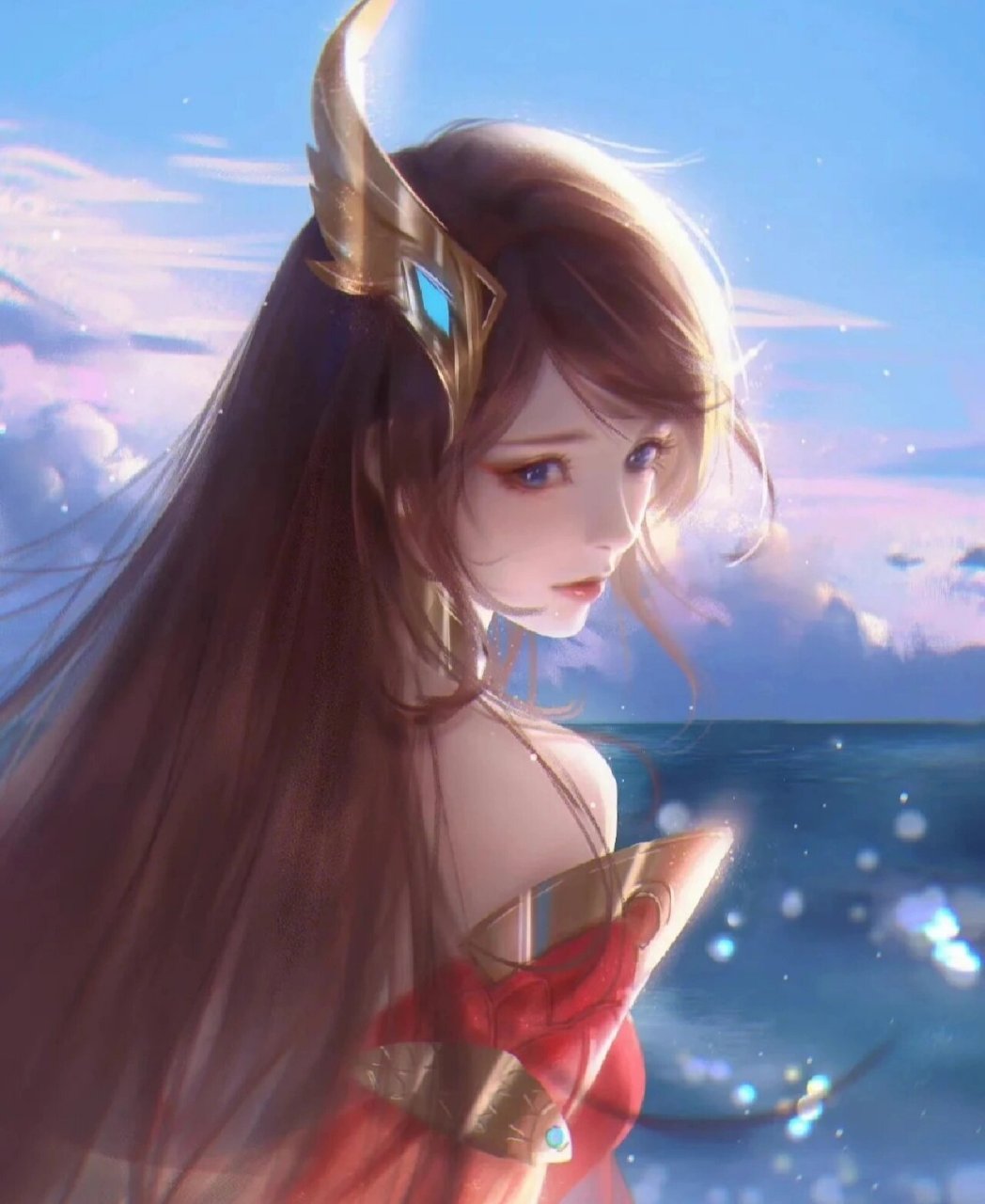 第二期:大乔头像 因为上期没有人说要哪个英雄的头像,所以这期发的是