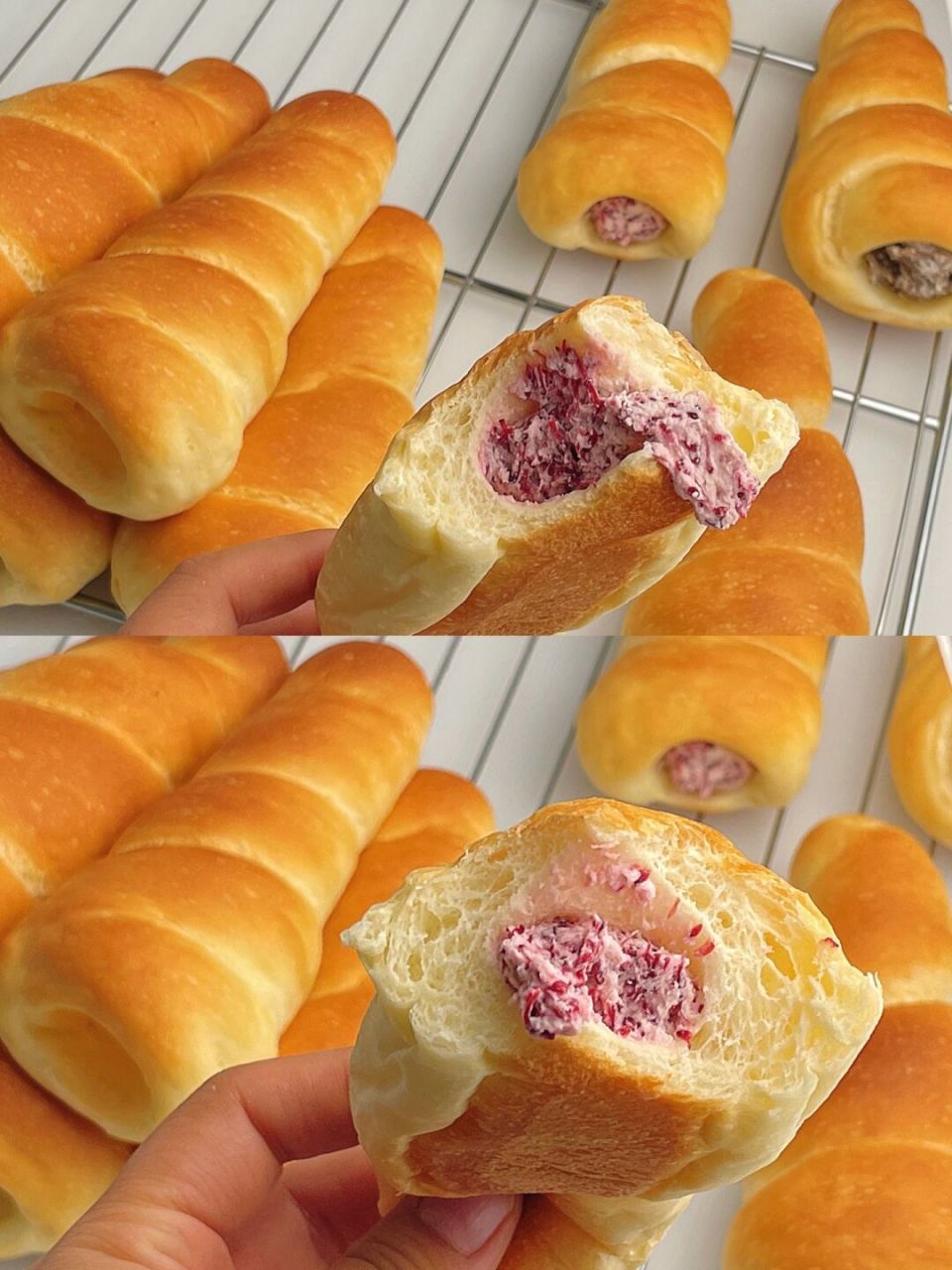 90奶油海螺面包|复刻儿时味道 99本配方可以做10个58g面团的面包