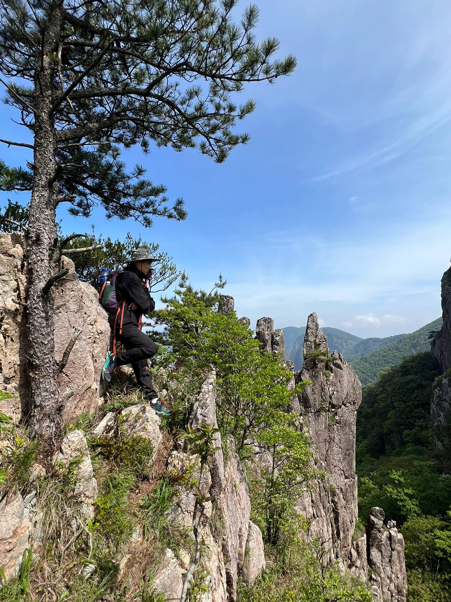 浙西之巅-清凉峰南线(上坦村-大溪源) 清凉峰国家级自然保护区,黄山