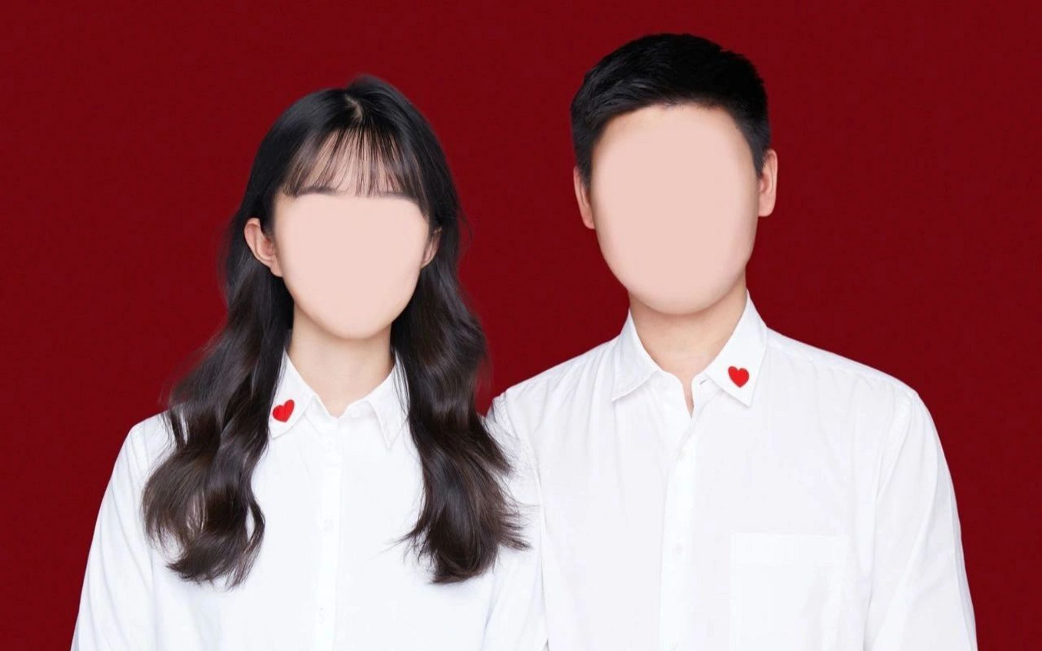 结婚登记照模板帮p!