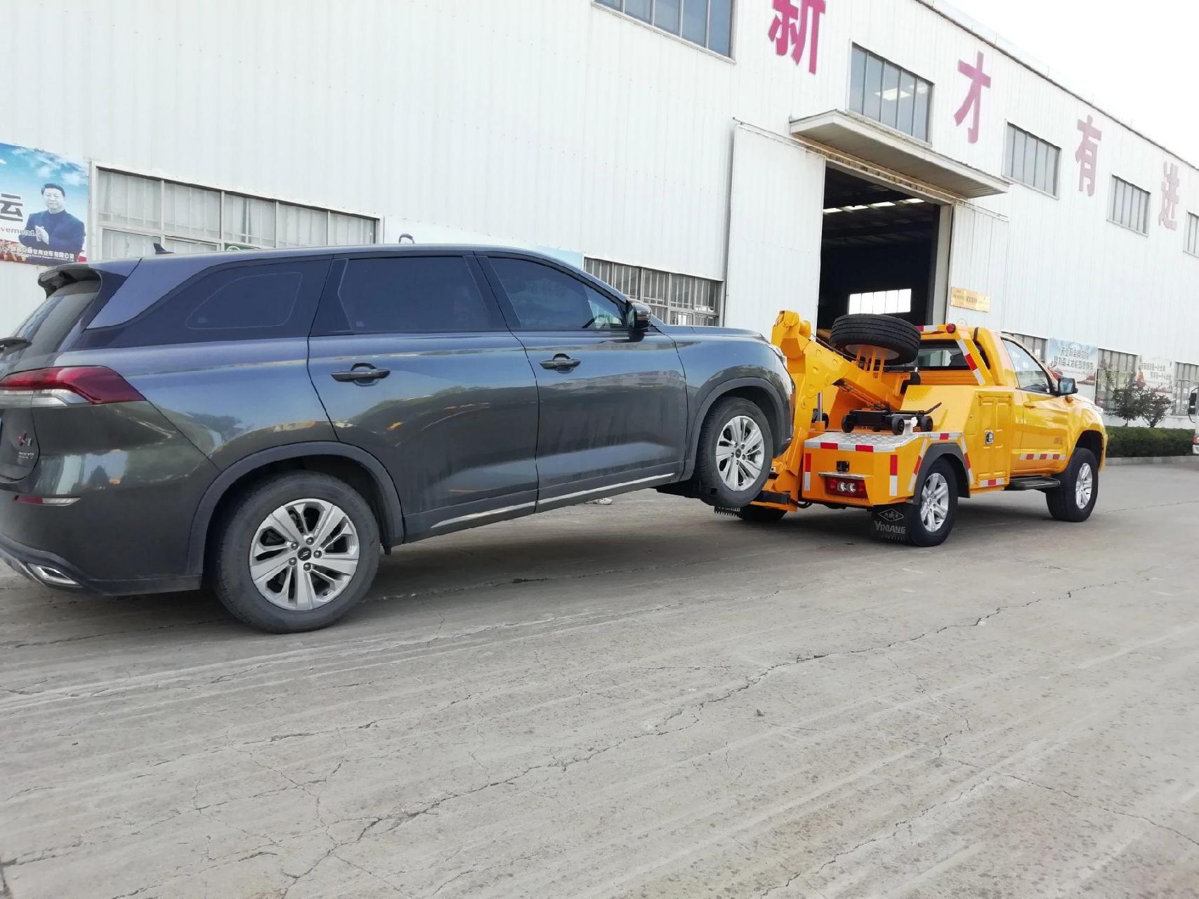 全新一代,分享福田将军王皮卡地库拖车