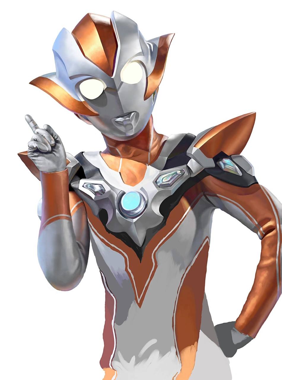 画个奥特曼小姐姐 格丽乔奥特曼grigio