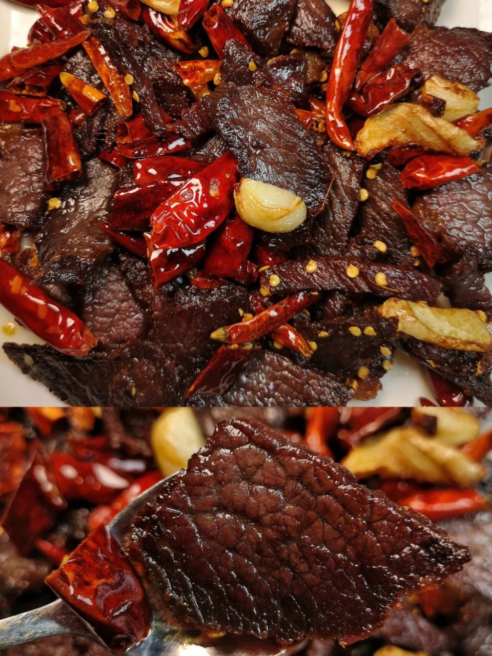 [火r]牛肉干这样炒,特别香,巨好吃!