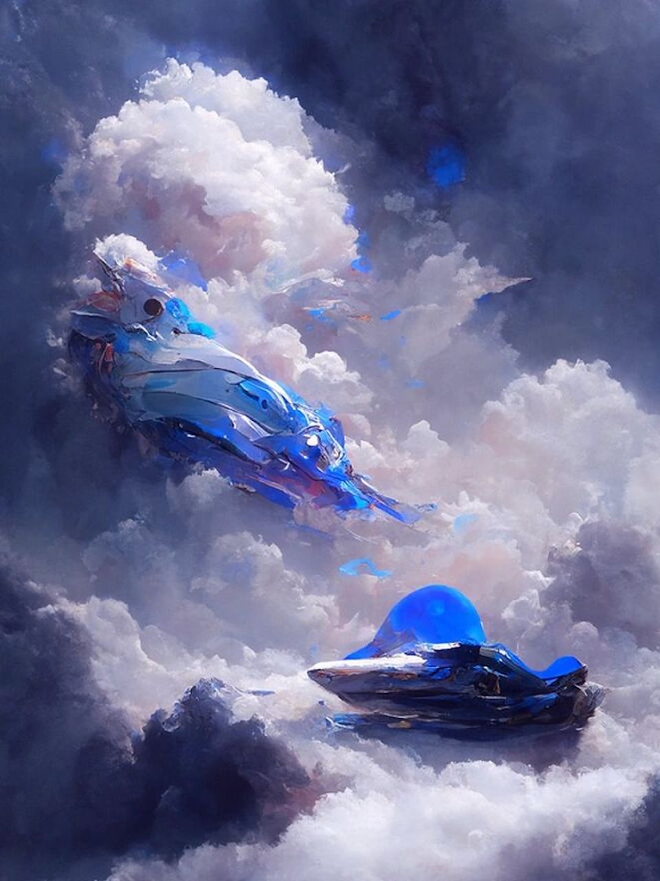 ai教我来画画 三体之蓝色空间号