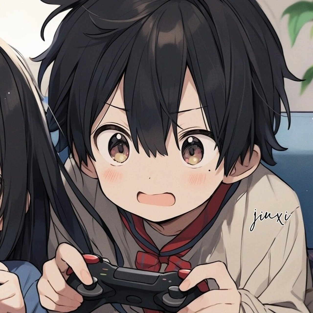 旧漫情头～双人开黑|哼!"我才不菜"