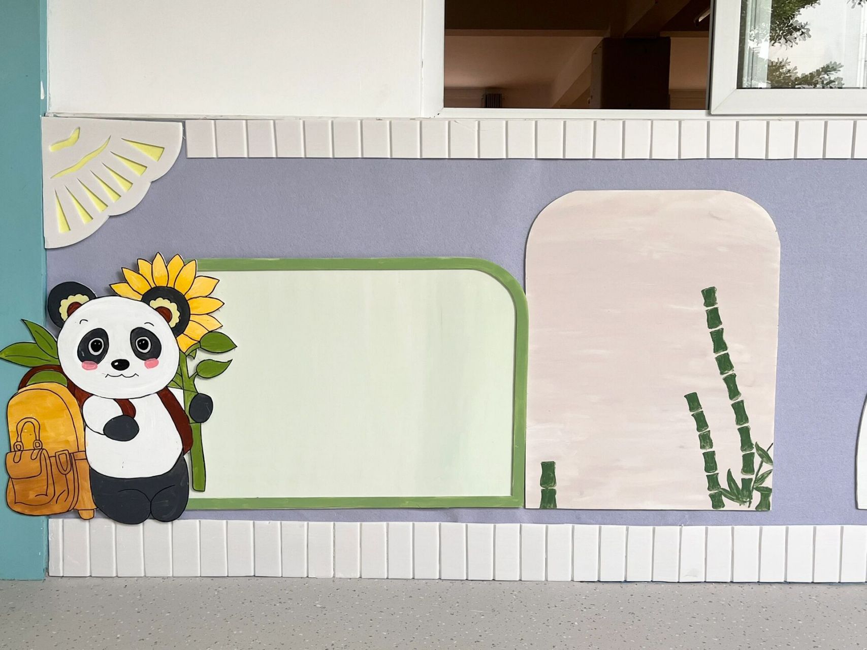 幼儿园小班熊猫主题环创 做好新学期的环创 等待小朋友们的到来 好