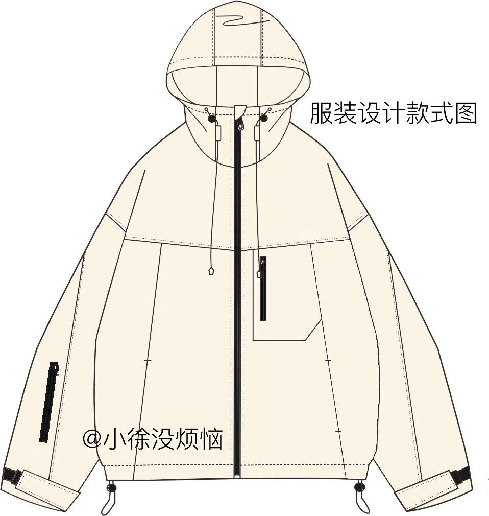 冲锋衣制作教程图片