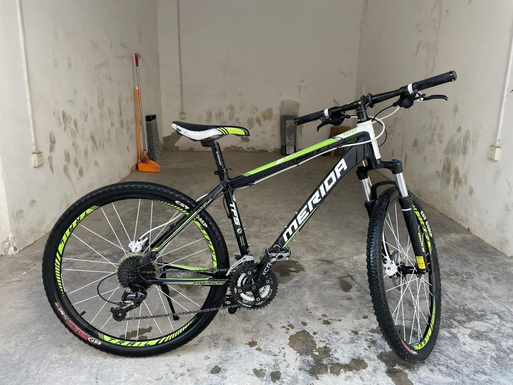 自行车二手美利达公爵700山地自行车,成色如图实拍图,轮胎26寸,27速