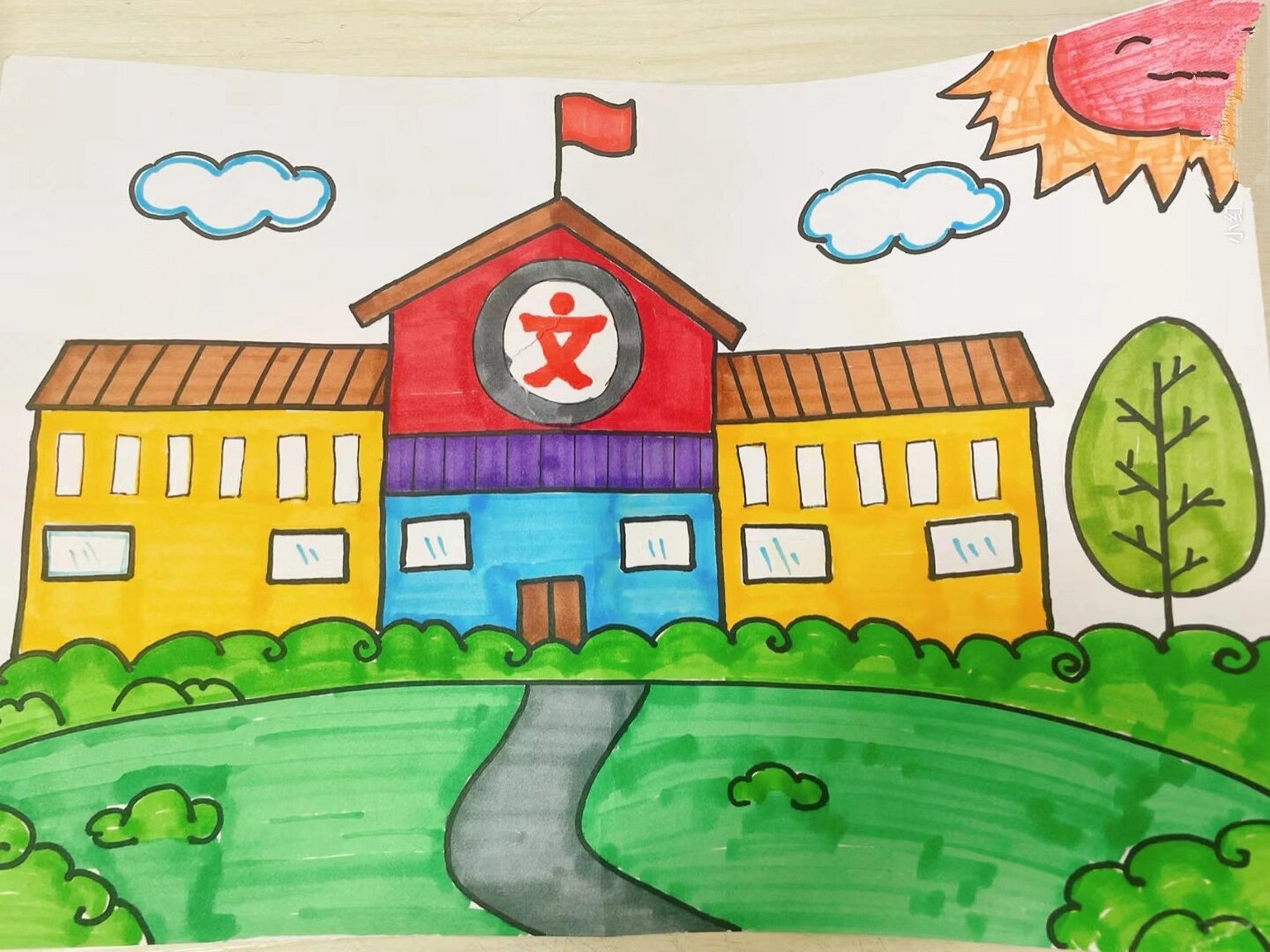 我的小学简笔画 初入小学,小学简笔画