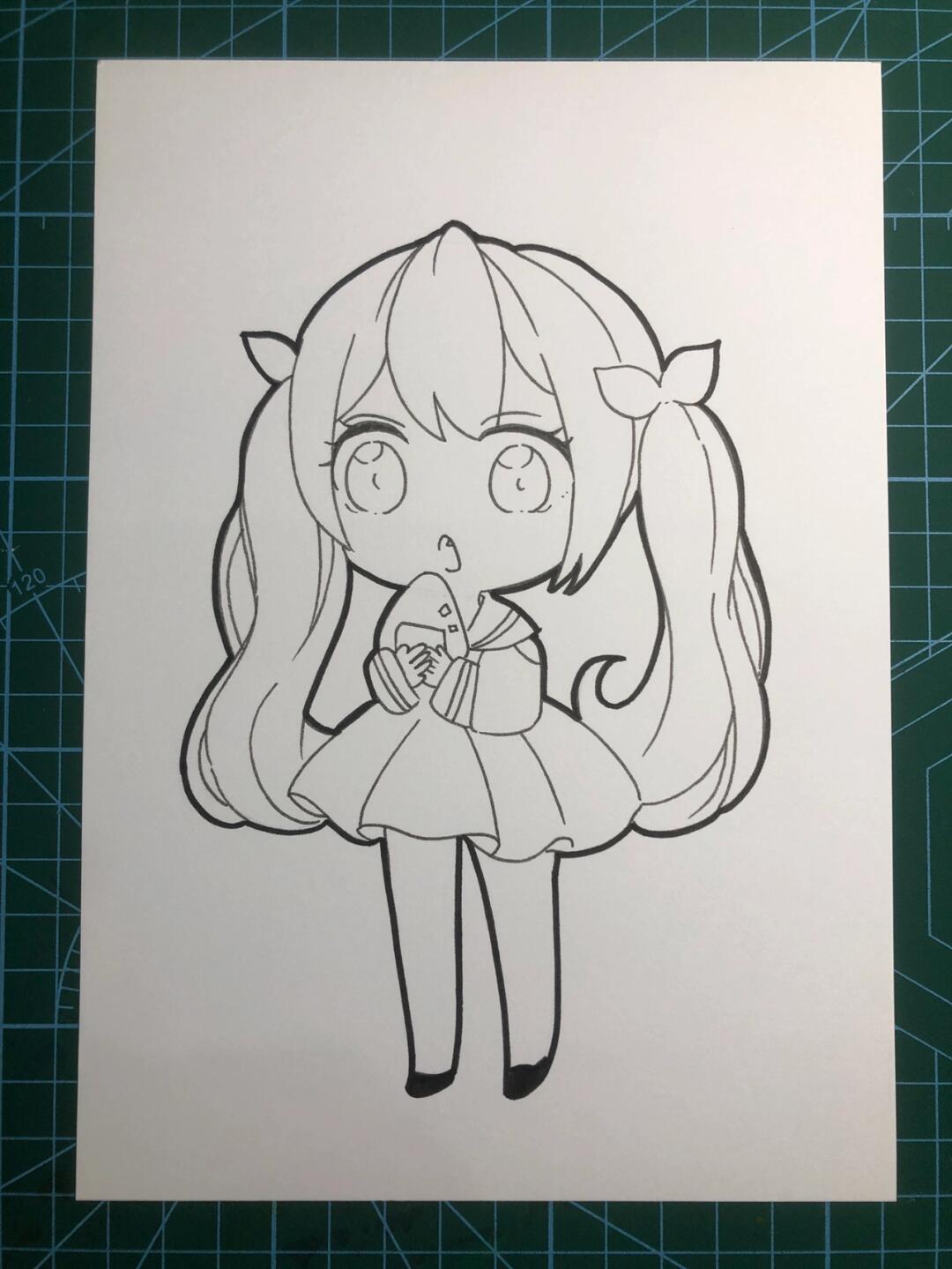 动漫# #二次元# #动漫女生头像# #动漫人物# #q版人物# #动漫手绘