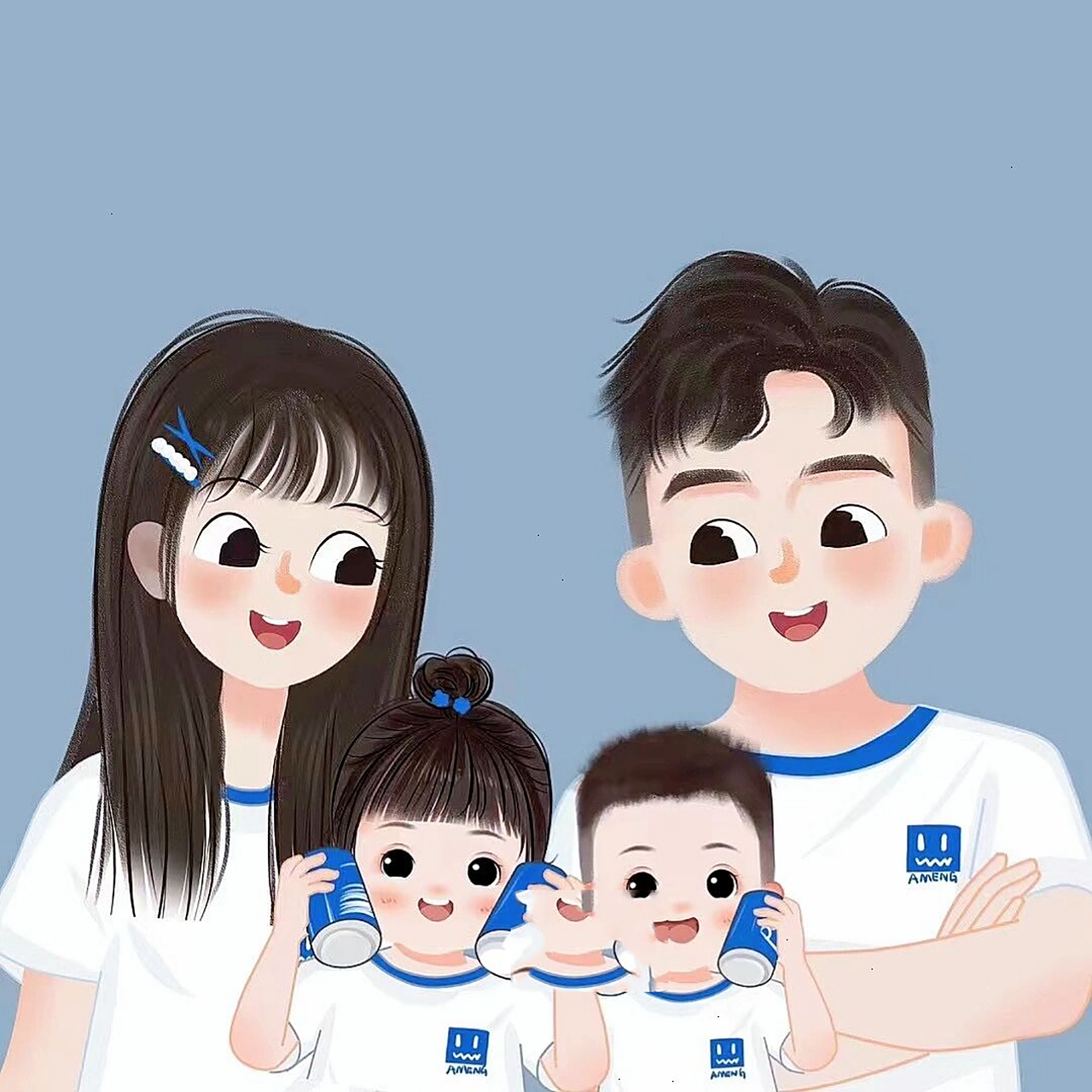 一家四口头像 | 儿女双全头像 一家四口7915姐姐弟弟7915哥哥