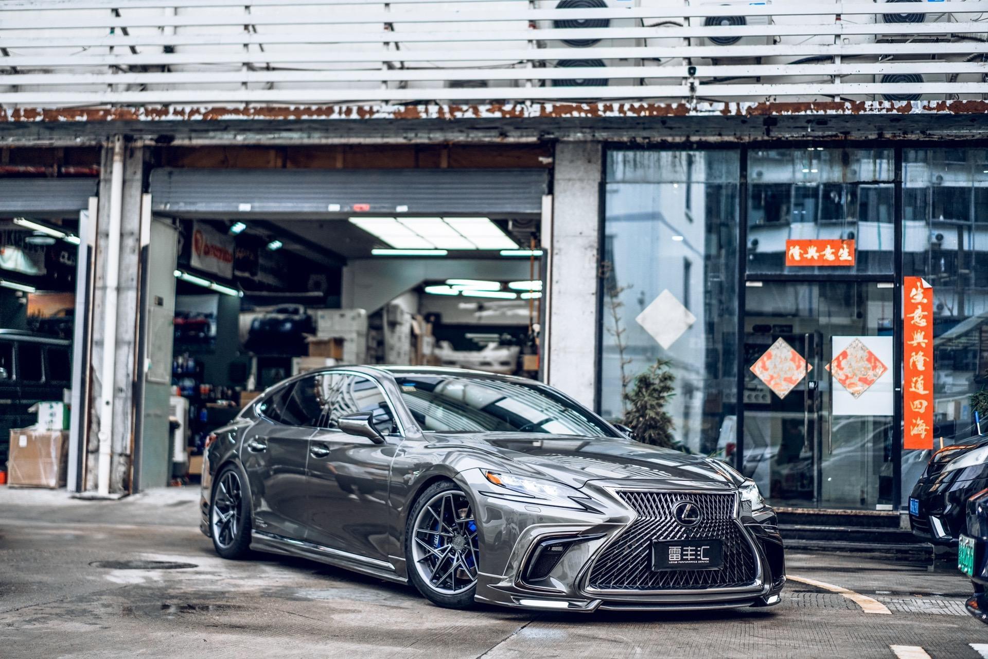 lexus ls500h精品改装案列.