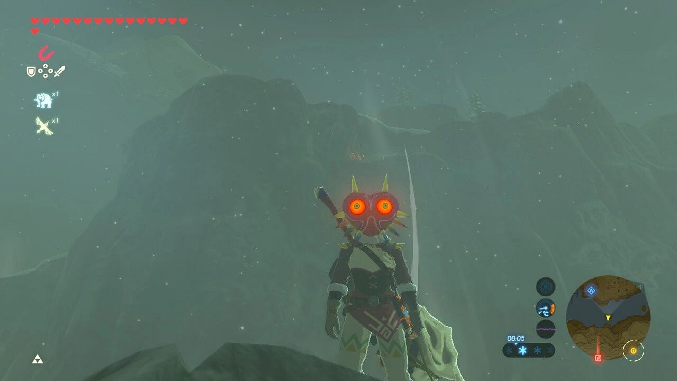 库姆的秘泉——这个神庙让我好找 站在河里面最高的这个风口,看图二