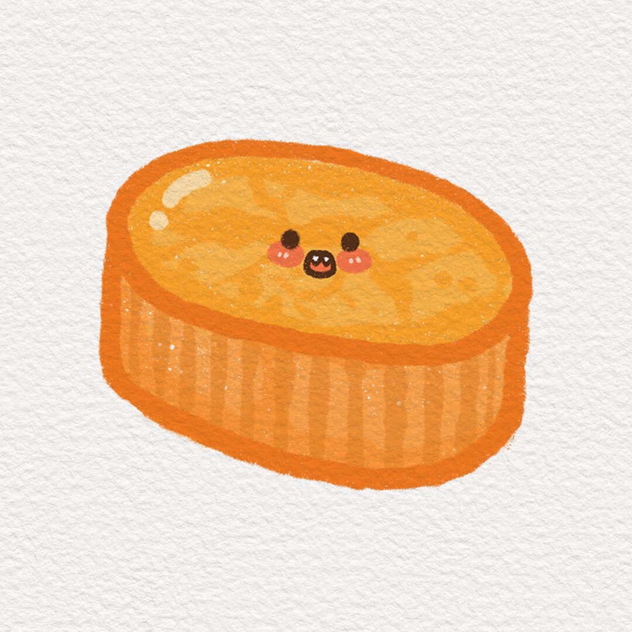 原创简笔画打卡day16|一些可爱小点心06 好吃的东西要吃进肚子里 最