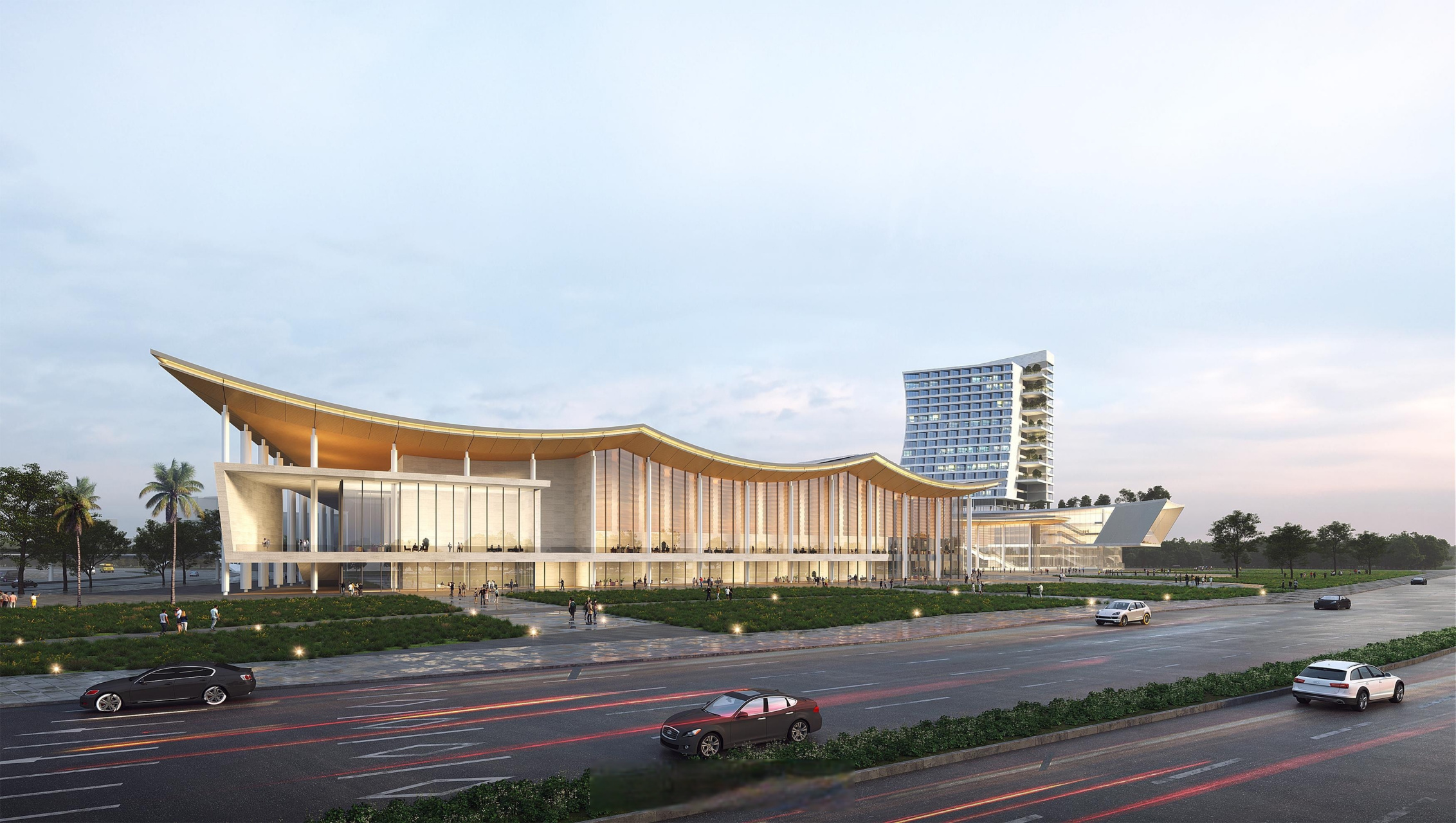 汕头市华侨经济文化产业孵化基地项目 工程地点:本项目所属地块位于