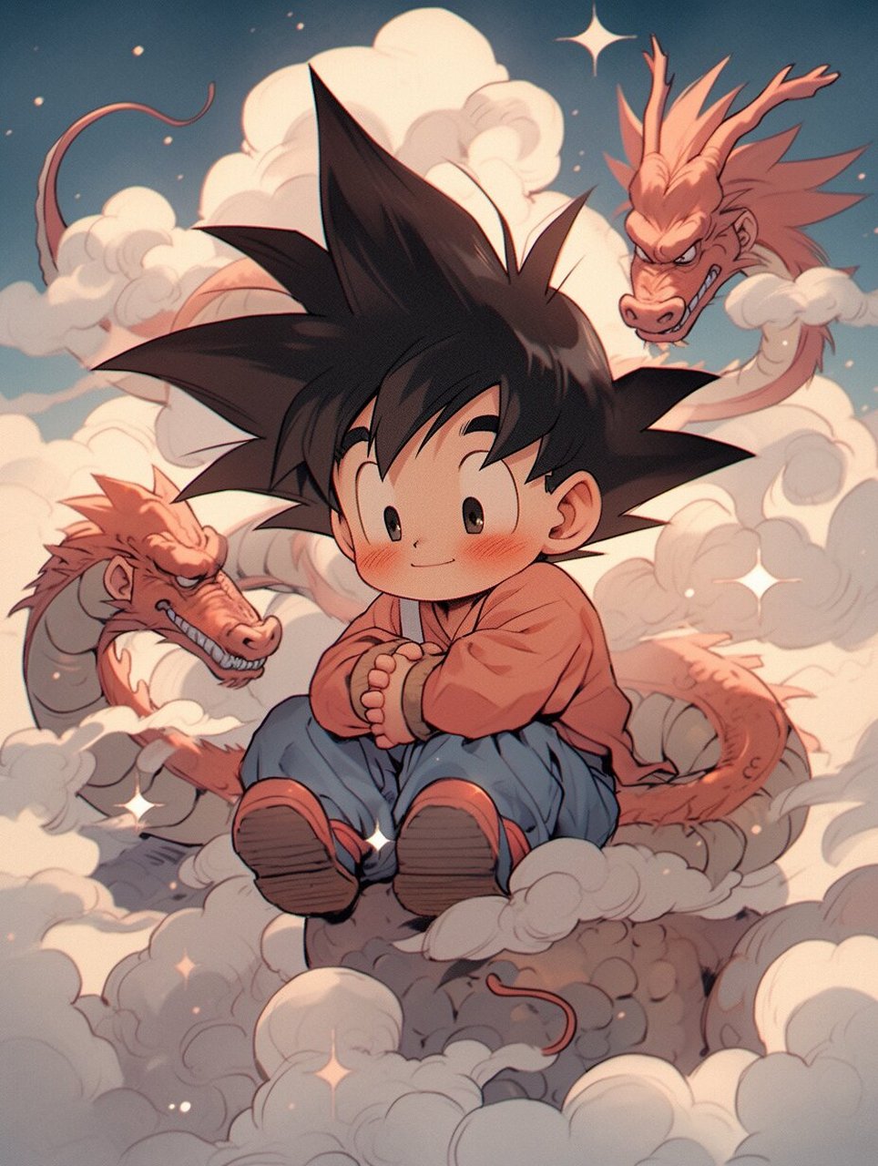 我要成为最"可爱"的赛亚人 95 来更新一期超可爱的孙悟空头像啦!