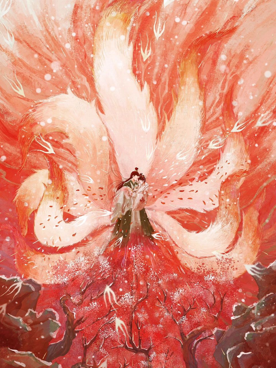 插画-《长相思大王姬的涂山璟》         你是玟小六,我就以叶十七配