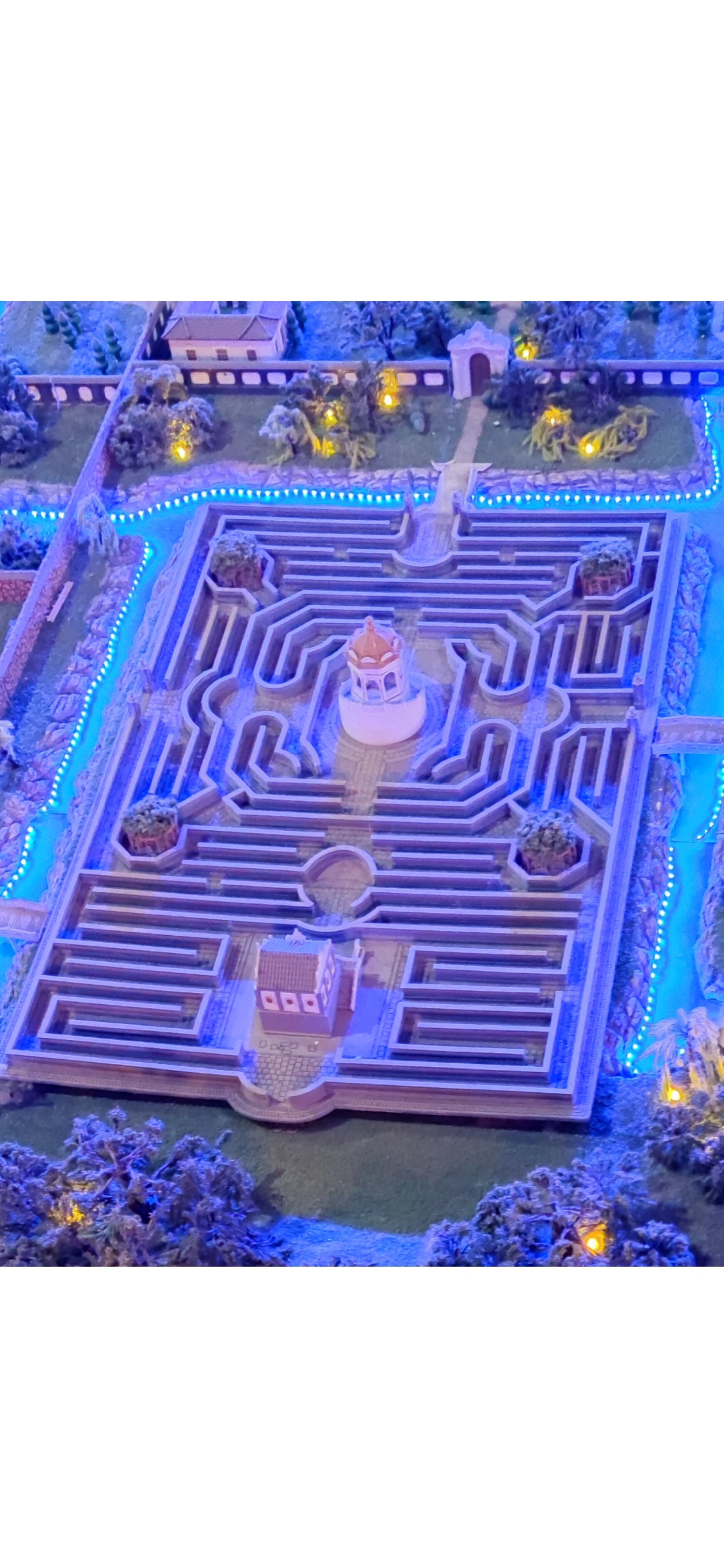 给去圆明园走迷宫的一份攻略图