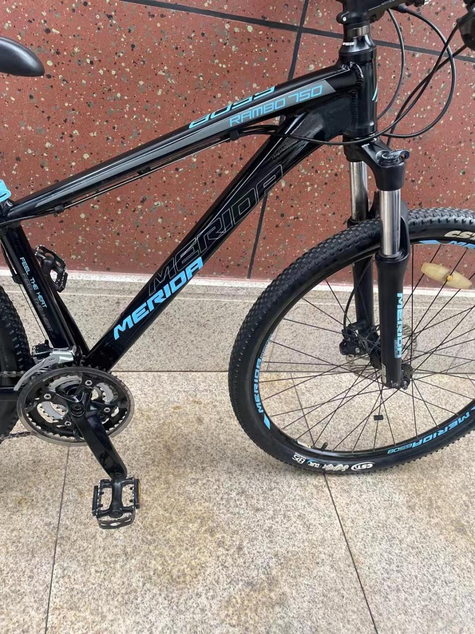 美利达兰博750,27速油刹,15车架,成色好