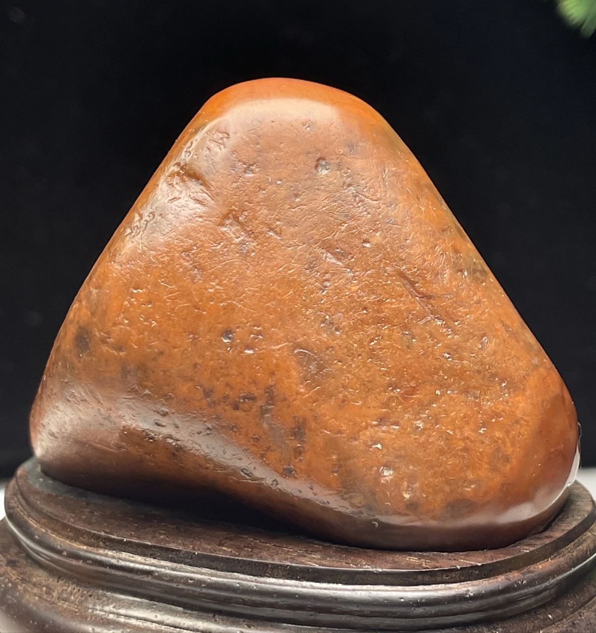 寿山红田黄石原石 纯天然大开门红田黄石,纯天然红田皮和带点黑田皮