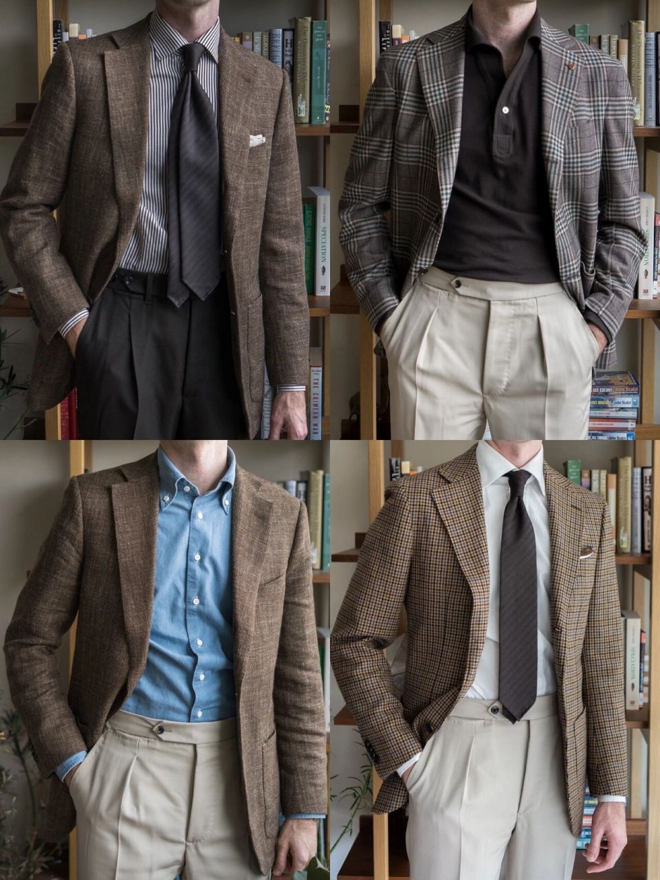 熟男穿搭9690属于25 男士的正装雅痞范儿 如果说在女生中, 可爱在