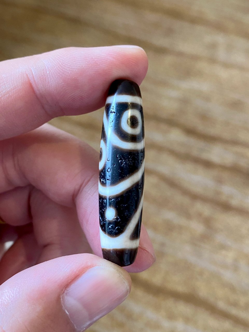 78156997台湾上肯  | 龙头五眼天珠 老超顶货 上肯首发图腾