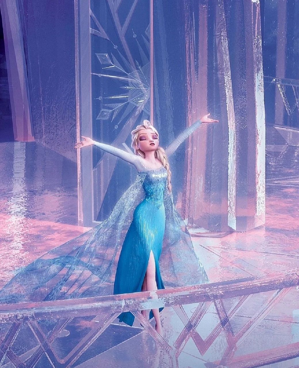 三张超有力量感的艾莎图片!壁纸42 每一张都超级喜欢!