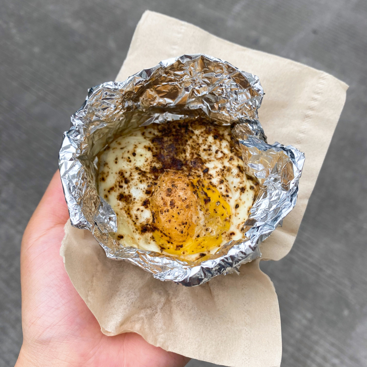 懒人版荷包蛋,香喷喷的锡纸烤箱蛋来啦!