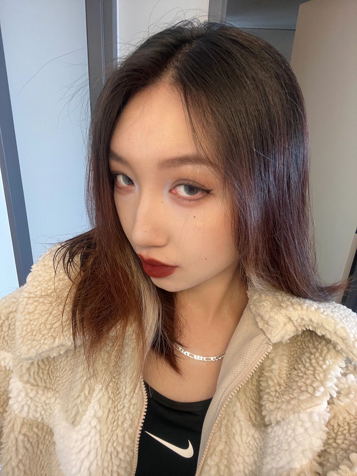 反差还得是眼镜妹