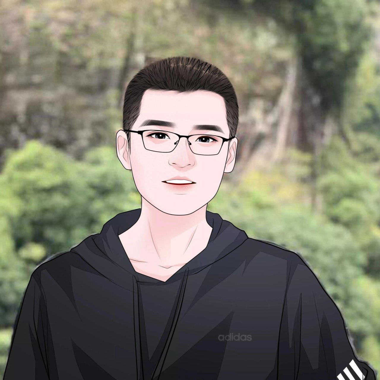 阳光帅气的男士漫画头像,让男人更加自信 干净利落的男士动漫头像,让