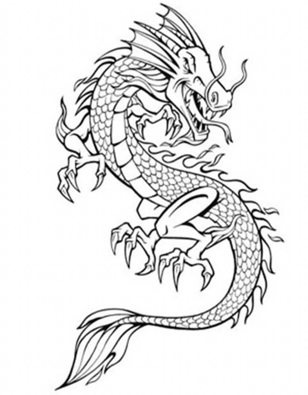 龙简笔画/龙的传人/龙纹样图/儿童创意美术 十二生肖之龙来啦,快来