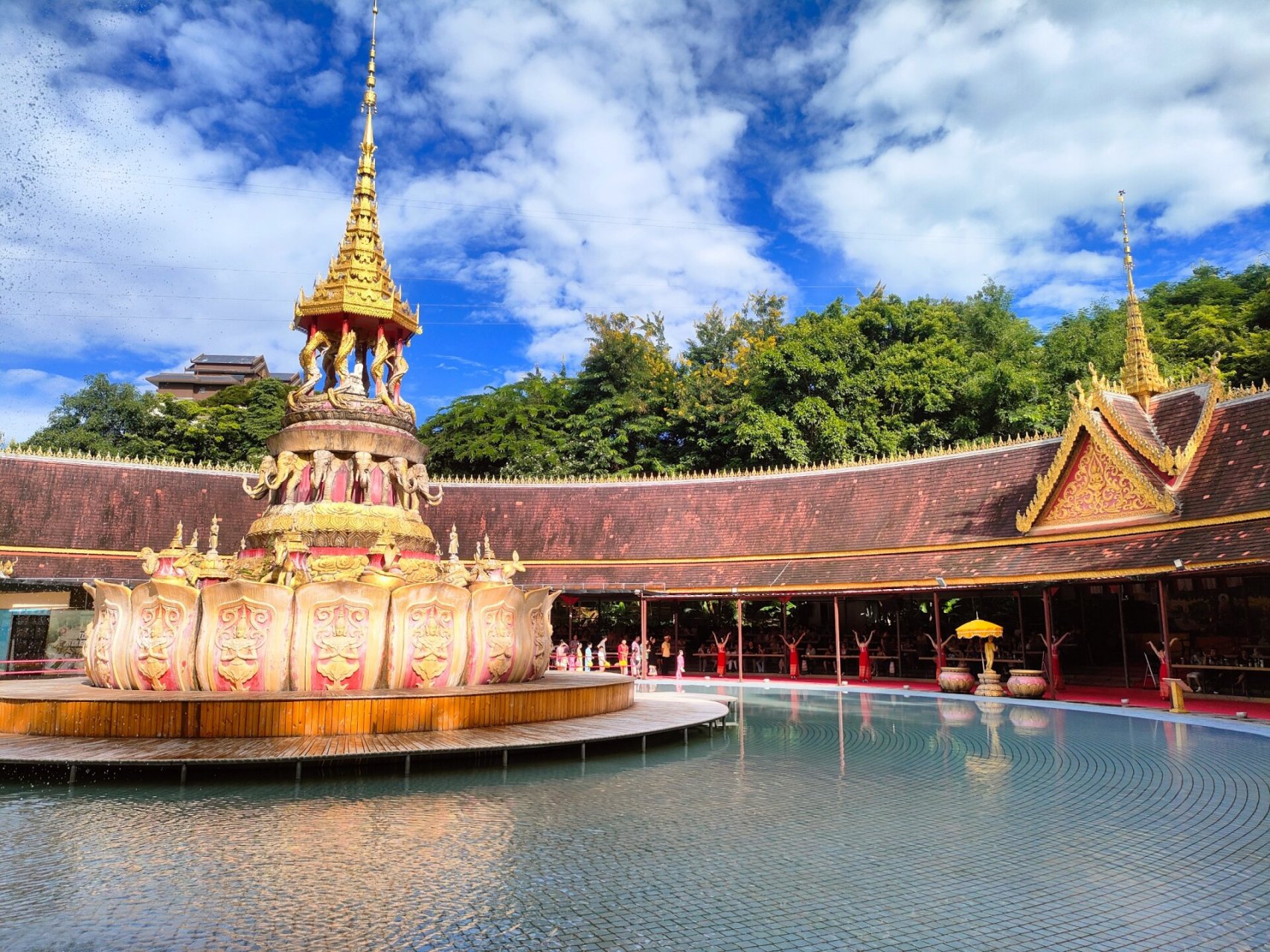91傣味风景‖勐泐大佛寺攻略 大佛寺太太太美了,西双版纳天气好完全