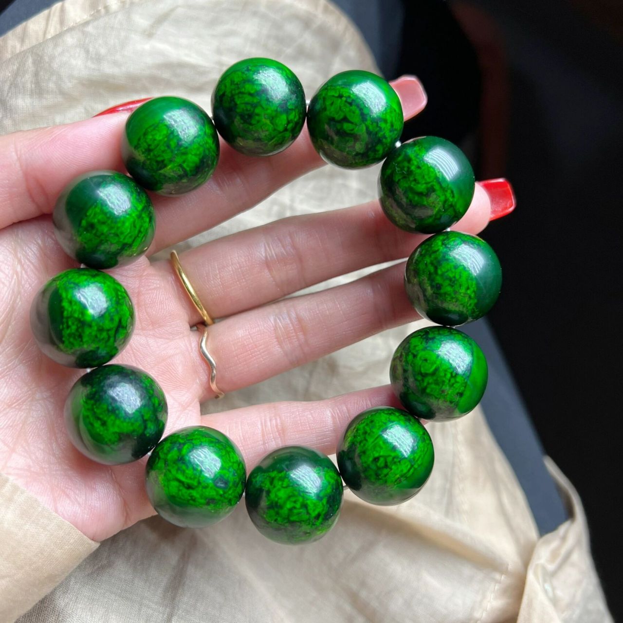 虬角2.0手串 听说懂货的人一眼看真假