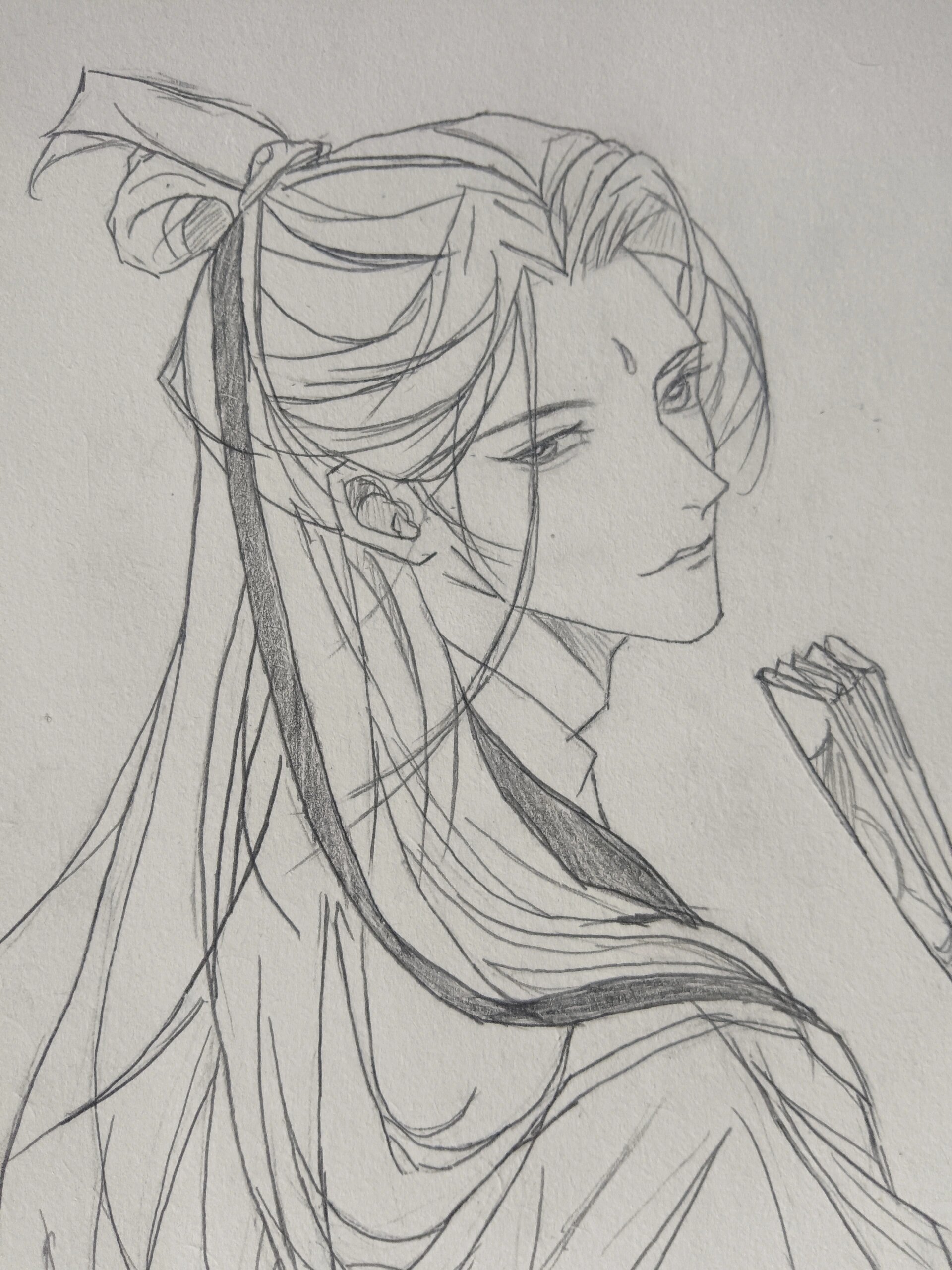 简单画一个帅气又迷人的沈清秋