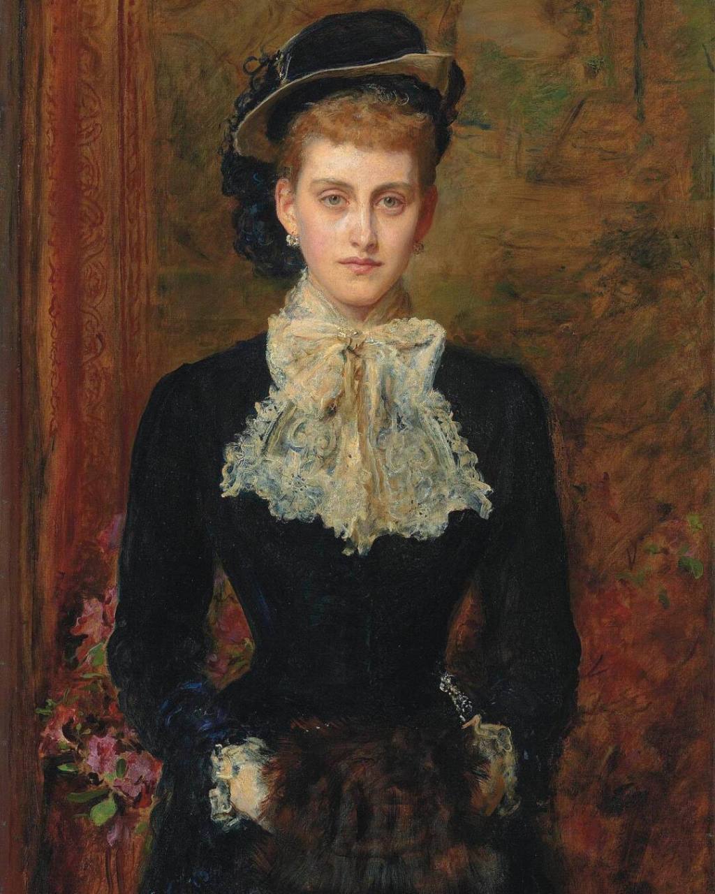 波尔塔莱斯伯爵夫人,1876年,英国画家sir jo