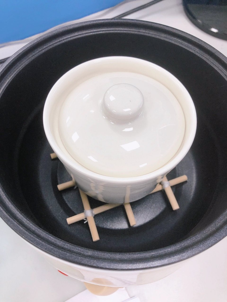 琦思妙想(一次性筷子做蒸架) 没想到还有升级版吧做的更细致了,筷子