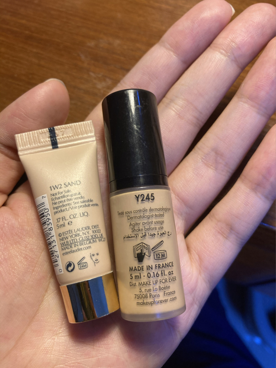 黑黄皮油痘肌粉底液 97美宝莲fitme  120色号 909.