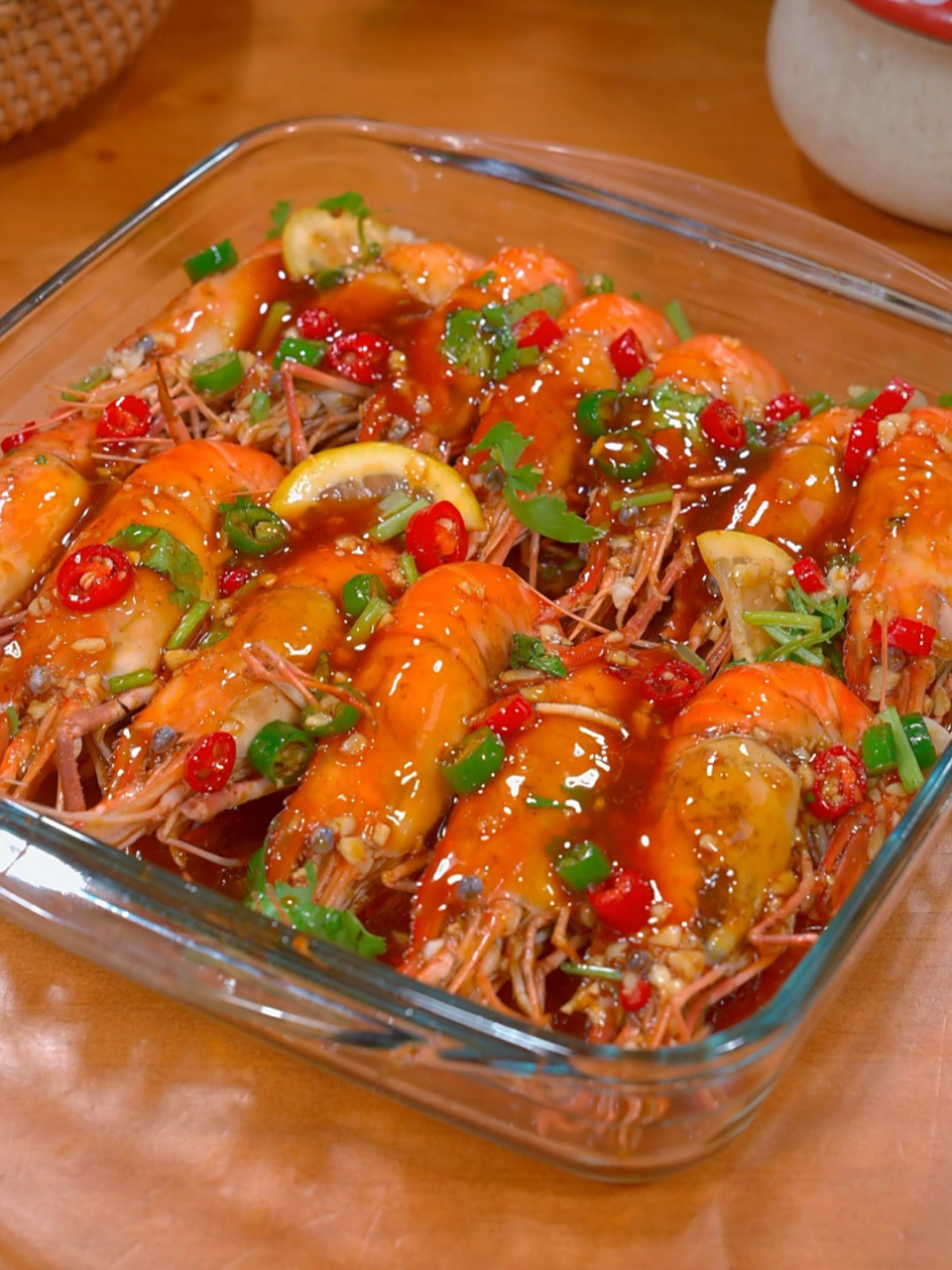 捞汁大虾最简单好吃的做法,学会了一口一个吃特别过瘾