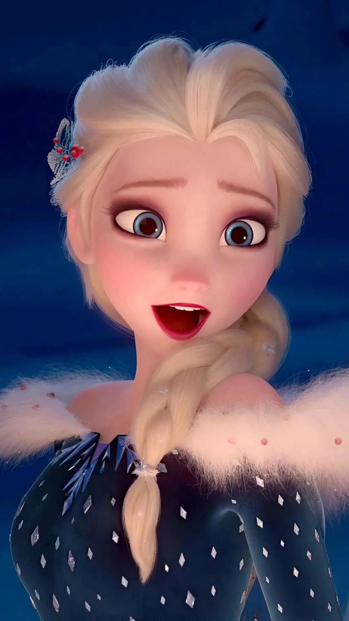 艾莎,来自冰雪女王高清壁纸
