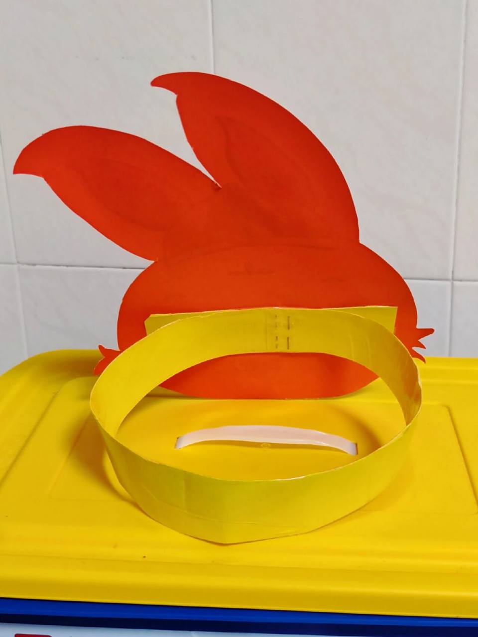 手工制作|小动物超萌小兔子头饰简单易做 又到游考的时候了,手工制作