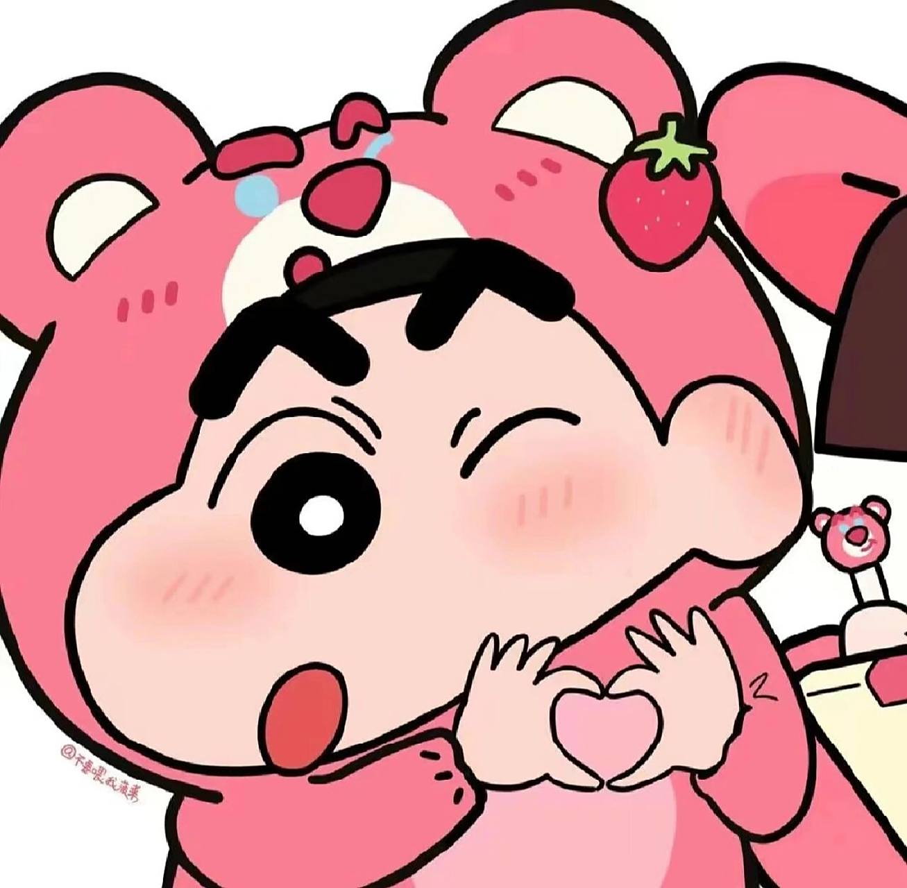 可爱的蜡笔小新情侣头像 可爱的蜡笔小新情侣头像