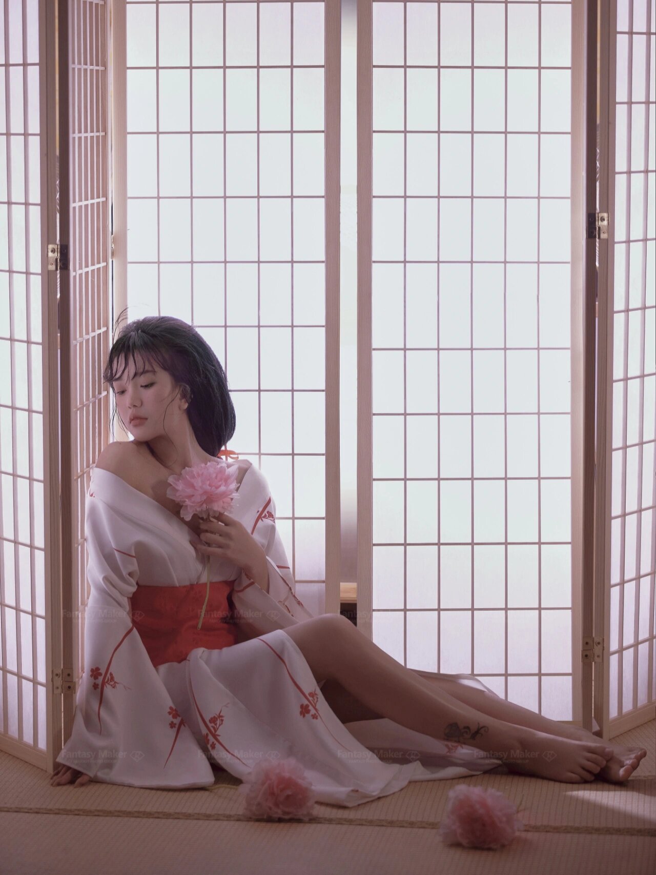 一眼万年96纯欲风日式和服少女写真